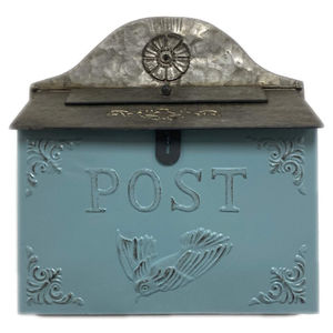 Deluxe Quality Large Iron Decorative Post Mail <b>Box</b> <b>Wall</b> <b>Mounted</b> Metal <b>Letter</b> <b>Box</b> For Garden Decoration Mailbox In <b>Best</b> Price - Product Image 4