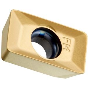 Inserto de Fresado Indexable ISO APMT 1604PDER-FMM8330 D.4.5mm con Recubrimiento PVD Dorado, Paquete de 10 para Fresas - Product Image 1