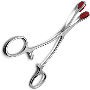 Porte-aiguille à poignée antidérapante Porte-aiguille de chirurgie vétérinaire Instrument chirurgical de qualité supérieure Pince à pince droite Procédures - Product Image 4