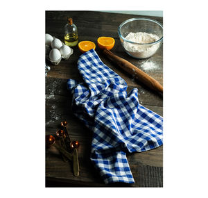 Fourniture directe en usine de serviettes de cuisine en coton biologique et tissu éponge de taille personnalisée fonction à séchage rapide vente en gros origine indienne - Product Image 1