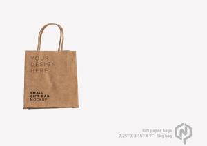 Custom Kraft Paper Gift <b>Bags</b> with Handle Recyclable Luxury Packaging <b>for</b> <b>Wedding</b>/Jewelry/Cosmetic-Matte Lamination - Product Image 6