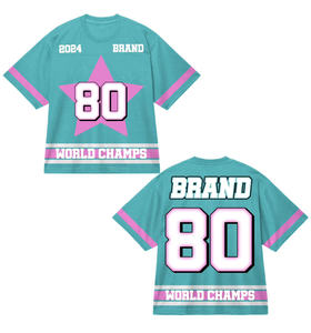 Custom 2025 Boxy Fashion Oversize <b>Men's</b> Designer Mesh Soccer Jersey Vintage American Football <b>T</b>-<b>shirt</b> for <b>Mens</b> - Product Image 6