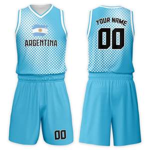 Uniforme Deportivo Personalizado de Baloncesto OEM, Malla de Poliéster para Hombre y Mujer - Product Image 5