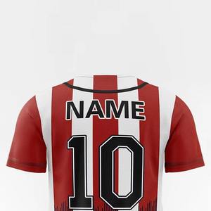 Camiseta de Béisbol de Poliéster Personalizada para Jóvenes, Camiseta de Béisbol de Alta Calidad para Hombre, Ajustada, Sublimada Completa - Product Image 5