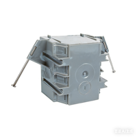 W232A 2-Gang 32 Cu. Dans. Boîtier électrique en PVC mural électrique bleu nouveau boîtier de prise de travail interrupteur électrique et boîte de sortie