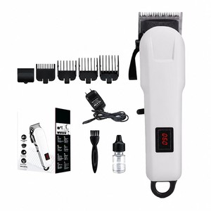 Cortadora de <span class=keywords><strong>Pelo</strong></span> Eléctrica Recargable Profesional de 20 cm con Pantalla LCD <span class=keywords><strong>para</strong></span> Hombre, en Oferta - Product Image 1