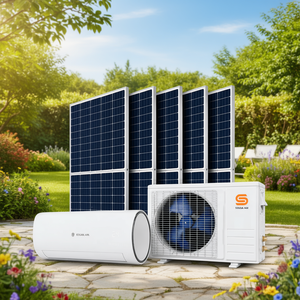 Kit de Mini Split Solar Híbrido ECOSOLARIS 18K de 1775W y 18000 BTU Solo para Refrigeración del Hogar - Product Image 3