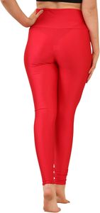 Legging d'entraînement sans couture avec contrôle du ventre à pois Leggings de yoga taille haute femmes pantalons de fitness non transparents - Product Image 5