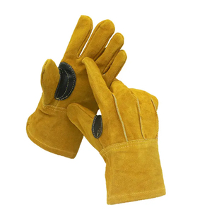 Gants de sécurité confortables et résistants à la chaleur pour le camping en plein air, en cuir de vachette, résistants à l'usure, anti-brûlure et anti-coupure pour les conducteurs - Product Image 1