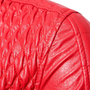 Meilleure vente Veste en cuir mince d'hiver pour hommes à manches longues avec col montant tissu de toile de taille personnalisée chaud pour tous - Product Image 4