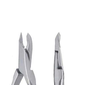 Pince à ongles à cuticules sur mesure Double ressort avec lames minces 3mm en acier inoxydable pince à ongles à poignée simple pour la beauté - Product Image 6