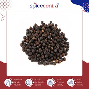 Pimienta Negra Seca Cruda Orgánica 100% Pura de Alta Calidad para Cocinar, Marca Spicecentra, Hecha en India - Product Image 5