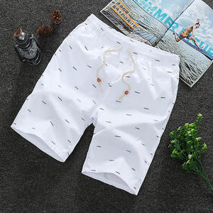 2024 OEM / ODM 100% Polyester High Street Beach <b>Shorts</b> Breathable Waterproof Pockets Solid <b>Corduroy</b> Drawstring Hot <b>Shorts</b> - Product Image 1