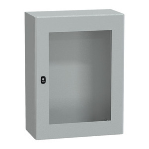 Per SCHNEIDER ELECTRIC NSYS3D8630T Contenitore per Strumenti Elettronici Montabile a Parete in Acciaio Set S3D con Porta Trasparente - Product Image 1