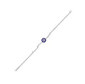 Bracelet chaîne en or rose/blanc/jaune 9 carats avec diamants pour femmes, OEM - Product Image 4