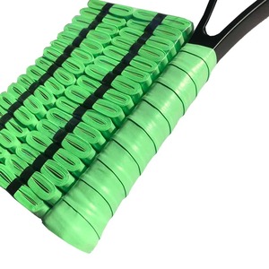 Colores personalizados de alta calidad de cuero PU absorbente de sudor profesional tenis Overgrips precio bajo empuñadura de cojín para Compatible todos - Product Image 5