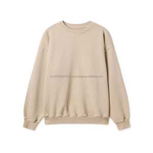 Chaud en gros OEM Logo conception personnalisée blanc pull uni hommes sweat en gros poitrine personne imprimer pull sweat - Product Image 5