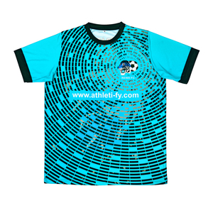 โรงงานผลิตเสื้อยืดถักผู้ชายแบบแห้งเร็ว ผลิตตามสั่ง 100% โพลีเอสเตอร์ พิมพ์ลายแบบซับลิเมชั่นทั่วตัว ดีไซน์แฟชั่นลำลอง - Product Image 4