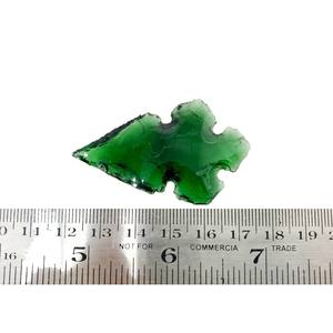 Punta de flecha verde de obsidiana tallada de alta calidad al por mayor, piedra preciosa natural para curar el amor, ágata, punta de flecha de cristal - Product Image 3