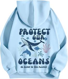 Envío Rápido, Muestra Gratis para Hombre, Sudadera con Capucha Extra Grande de Felpa Francesa con Estampado Personalizado a la Moda - Product Image 6