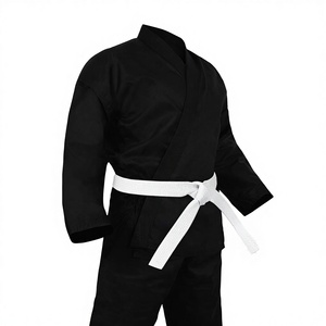 Uniformes deportivos de Karate de algodón 100% de alta calidad para adultos Unisex con etiquetas de logotipos personalizados Precio barato directo de fábrica - Product Image 1