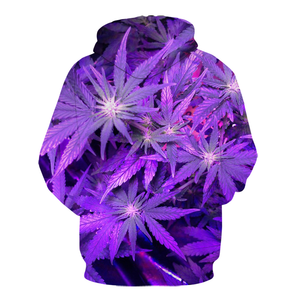 Hommes femmes Streetwear oversize pulls sublimation sweat à capuche nouveau automne/hiver sweats à capuche 3D mauvaises herbes sweats à capuche imprimés - Product Image 6