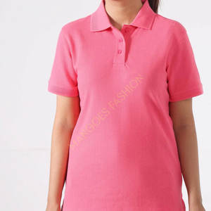 Camisa de Mujer con Logotipo Bordado Personalizado, 100% Algodón, Transpirable, Estilo Formal, Manga Corta, Color Sólido - Product Image 4