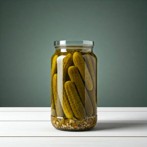 Gherkins envasados en tambor para exportación, bajo en sal, 6-9 cm, grado alimenticio Halal, IFS, gherkins pequeños envasados en tambor, 5-8 cm - Product Image 6