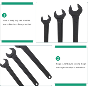 Llave Inglesa Hexagonal Métrica Portátil, de Boca Plana, Multifuncional, de Acero al Carbono Galvanizado, Forjada, para Bricolaje, OEM - Product Image 4