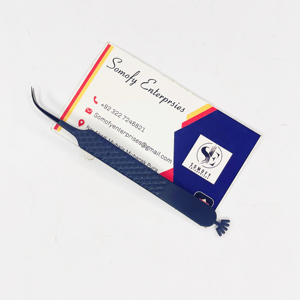 แหนบต่อขนตาสแตนเลสปลายโค้งสีดำดีไซน์รูปมงกุฎมีด้ามจับที่สมบูรณ์แบบ - Product Image 3