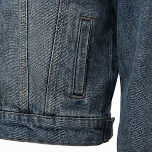 Veste en jean pour femmes, services OEM respirants, qualité supérieure, prix bas, logo personnalisé imprimé, vêtement élégant et tendance, vente en gros - Product Image 5