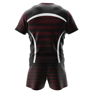Camiseta de Rugby Unisex para Adultos, Sublimada con Logotipo Personalizado IRSA SPORTS, Spandex/Poliéster 100g, Transpirable, Antibacteriana y de Secado Rápido - Product Image 3