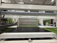 Automatische Heiztisch-Schweißmaschine Schaumstoffeinlage-Laminiermaschine Schiebetisch-Zuführung Heißplatten-Schweißgerät