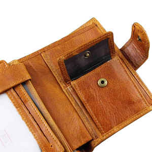 2024กระเป๋าสตางค์หนังแท้ของผู้ชายหรูหราทนทานติดทนนานพร้อมบริการเปิดปิด OEM สินค้าขายดี - Product Image 5