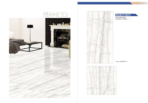 กระเบื้องเซรามิกเคลือบเงาขนาด600x1200มม. กระเบื้องปูพื้นหินอ่อน - Product Image 5