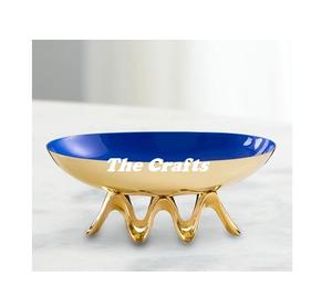 Tazón de vidrio para chocolate a granel con soporte de Metal dorado, utensilios de cocina, tazón para servir alimentos, tazón de vajilla de tamaño personalizado - Product Image 6