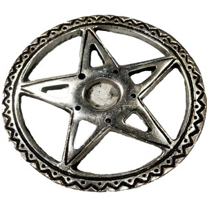 Quemador de incienso de forma redonda y difusor de aromaterapia de plata y oro para decoración del hogar Precio DE EXPORTACIÓN DE LA India - Product Image 1