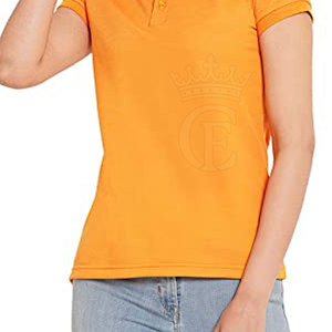 Nueva llegada de secado rápido de las mujeres para Polos transpirable algodón poliéster patrón sólido estilo casual - Product Image 6