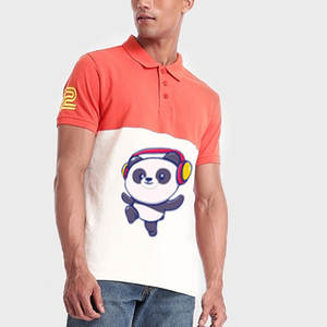 Hecho en fábrica con logotipo personalizado de algodón suave para hombres para Polos con bordado por sublimación patrón sólido tela de lona para Logo Prin - Product Image 6