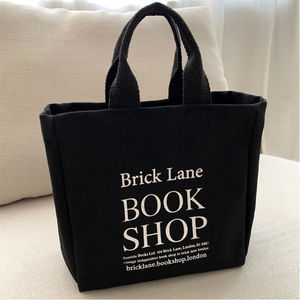 Sacs fourre-tout vierges en toile de coton de logo personnalisé de haute qualité avec logo imprimé personnalisé pour femmes - Product Image 5