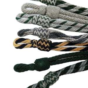 OEM Custom Made High Quality Home Textile Cap <b>Cord</b> Adjustable Wholesale Customized Color Size Logo Design Coated Finish Bullion - Product Image 1