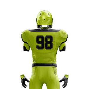 Venta al por mayor de uniformes de fútbol americano ropa deportiva de manga corta que absorbe la humedad cómodo de alta calidad precio razonable - Product Image 6