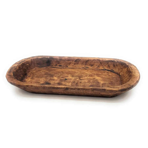 Best Quality Custom Natural Candle Wooden <b>Bowl</b> Farmhouse Wooden Hand Carved <b>Bowl</b> Wood <b>Dough</b> <b>Bowl</b> for Candle <b>Bowl</b> - Product Image 3