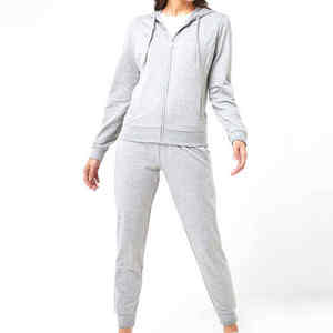 Ensemble de survêtement décontracté pour femmes, jogging, entraînement, long, tricoté, élégant, de haute qualité, tendance 2025 - Product Image 1