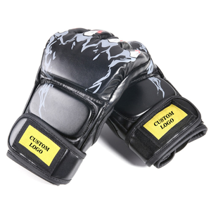 Adultes Gants de boxe unisexes Pro en cuir synthétique MMA Gants pour unisexe - Product Image 3