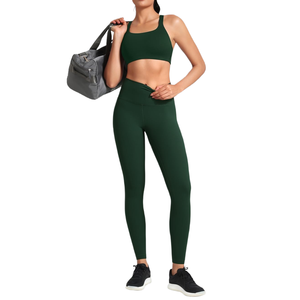 Leggings de Yoga de Cintura Alta con Logotipo Personalizado al por Mayor para Mujer, Leggings Deportivos de Poliéster Suave para Gimnasio y Fitness - Product Image 5