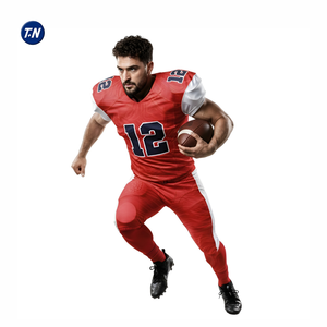 Ultimate Durability Printed Custom American Football Jersey Set 3D Pattern 100% Polyester Quick Dry Breathable Plus Size <b>Men</b> - Product Image 2