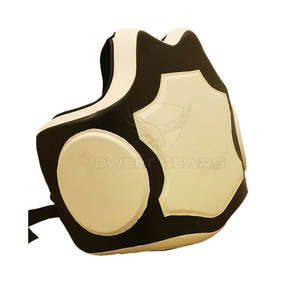 Protection de Poitrine et de Ventre de Haute Qualité en Cuir PU Personnalisé, Durable et Respirant pour MMA, Boxe, Kickboxing, Muay Thai - Product Image 5