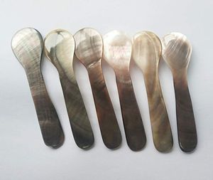 Vintage Shell <b>Spoon</b> Set With Mirror Polish Long Handle Durable Cutlery For Wedding Occasion - Product Image 6
