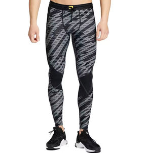 Leggings extensibles de qualité supérieure pour hommes Leggings de compression sans couture Fitness vêtements de Sport Leggings en coton prix abordable - Product Image 1